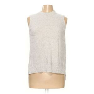 Loft Oat Sleeveless Hi-Lo‎ Sweater Vest